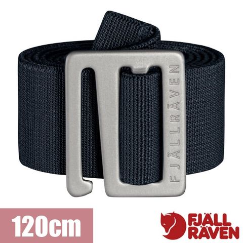 【Fjallraven 小狐狸】Abisko Midsummer Belt 輕量彈性腰帶120cm.無段式調節休閒皮帶.褲帶.寬度3.5cm中性款_ 77410-555 暗深藍