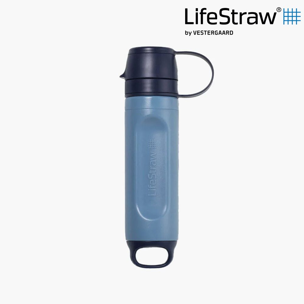 LifeStraw 【可隨身攜帶的濾心】 Peak 頂峰生命淨水吸管 SOLO山藍