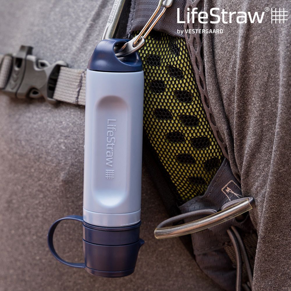 LifeStraw 【可隨身攜帶的濾心】 Peak 頂峰生命淨水吸管 SOLO山藍