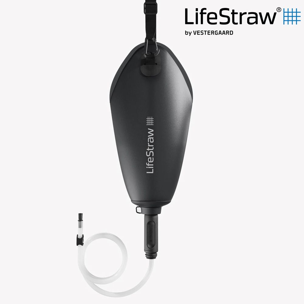 LifeStraw  Peak 頂峰軟式水袋 3L深灰