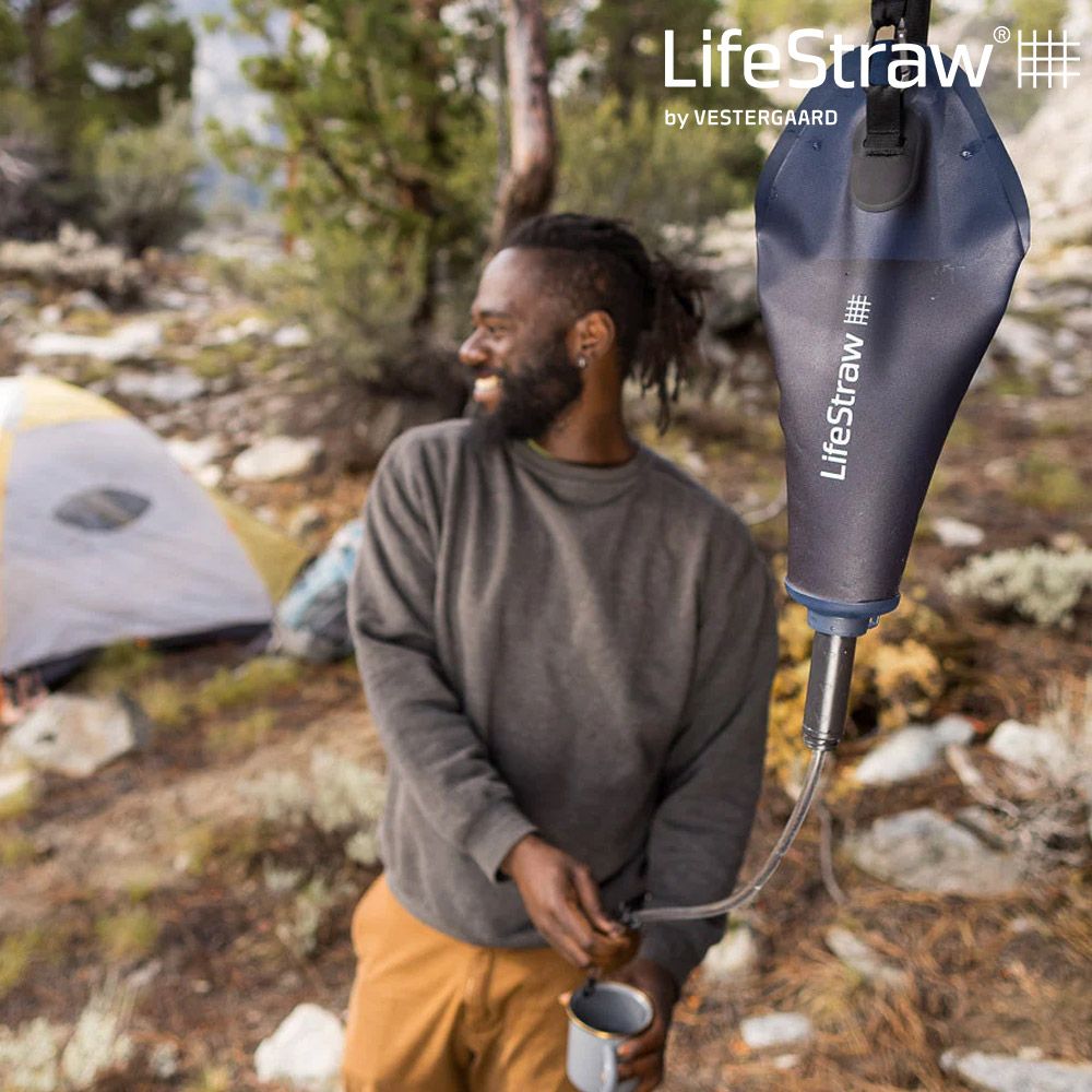 LifeStraw  Peak 頂峰軟式水袋 3L深灰