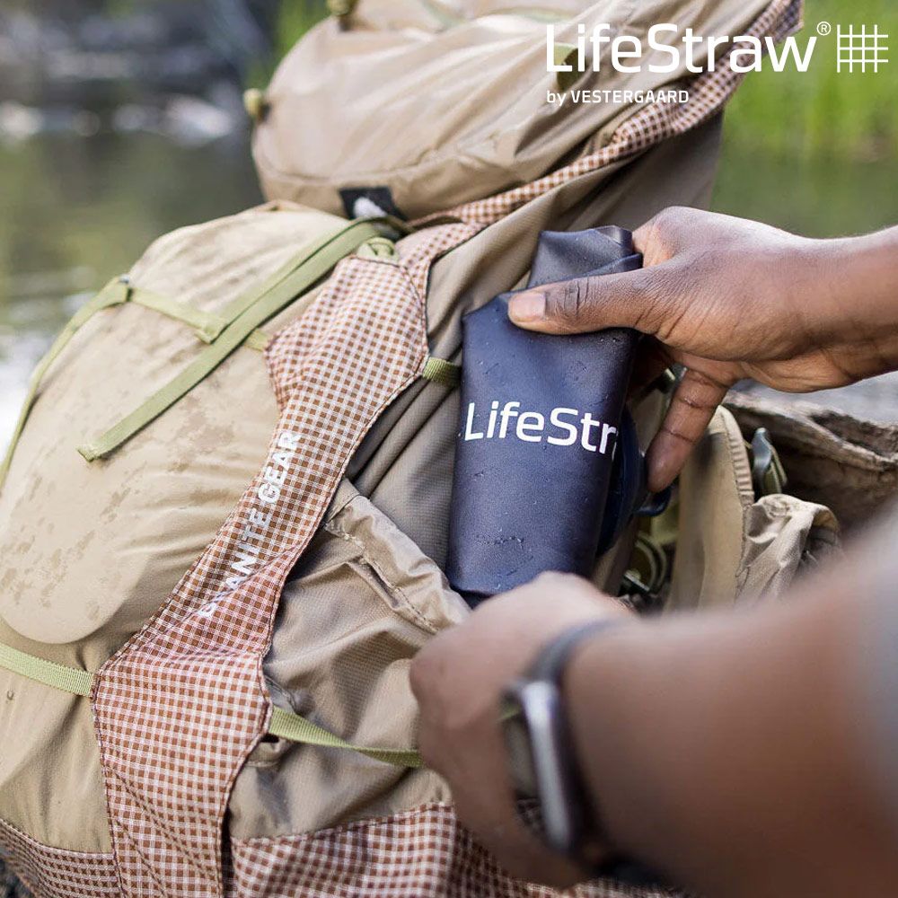 LifeStraw  Peak 頂峰軟式水袋 3L深灰