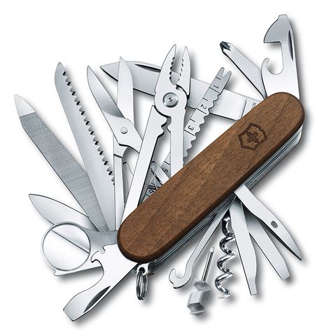 VICTORINOX 瑞士維氏 Swiss Champ Wood胡桃木29用瑞士刀 (16791.63)