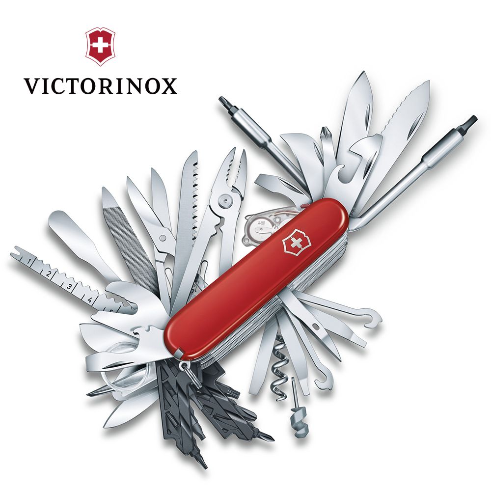 VICTORINOX 維氏 73用瑞士刀Champ系列XXL-紅色(91mm)(16795.XXL)