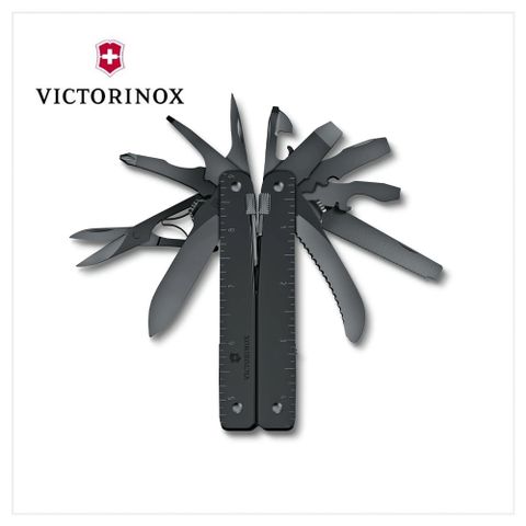 VICTORINOX 瑞士維氏 Swiss Tool MXBS 工具鉗 115mm/26用/黑(3.0326.M3N)