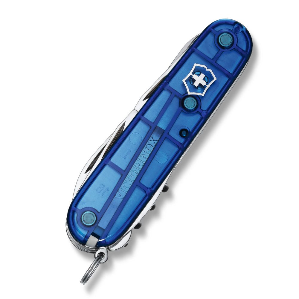 VICTORINOX 瑞士維氏  攀登者15用瑞士刀-透明藍 (13703.T2)