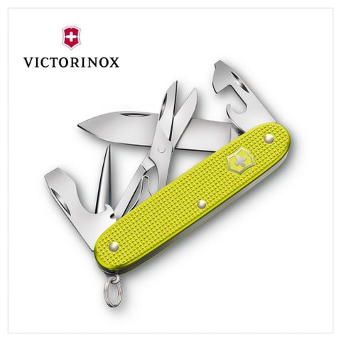 VICTORINOX 維氏 瑞士刀 93mm/9用/鋁合金/限量版電光黃 0.8231.L23