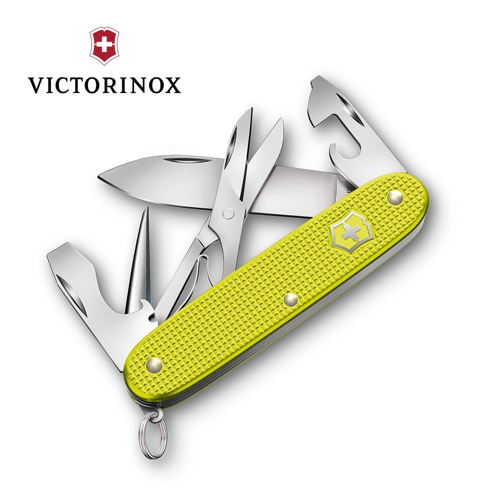 VICTORINOX 維氏 9用2023年ALOX限量金屬殼瑞士刀(93mm)-電光黃 (0.8231.L23)