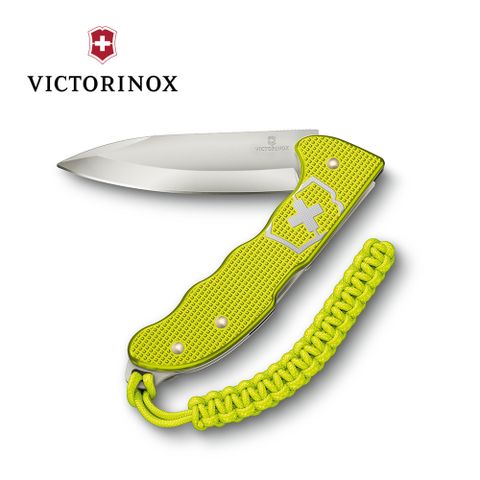 VICTORINOX 維氏 4用2023年ALOX Hunter Pro限量金屬殼(136mm)-電光黃 (0.9415.L23)