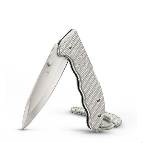 VICTORINOX 瑞士維氏 5用ALOX金屬殼Evoke系列瑞士刀(136mm)-銀色