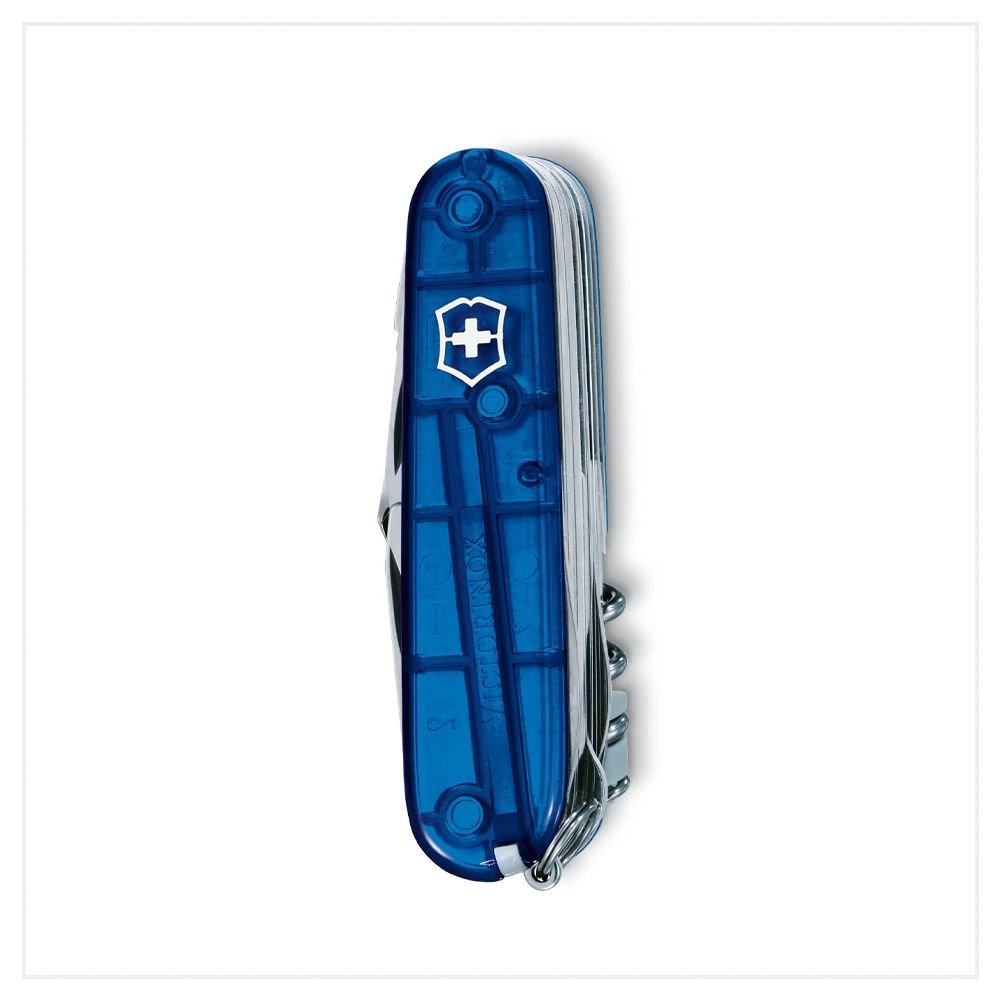 VICTORINOX 維氏  瑞士刀 冠軍刀/33用/透藍 1.6795.T2