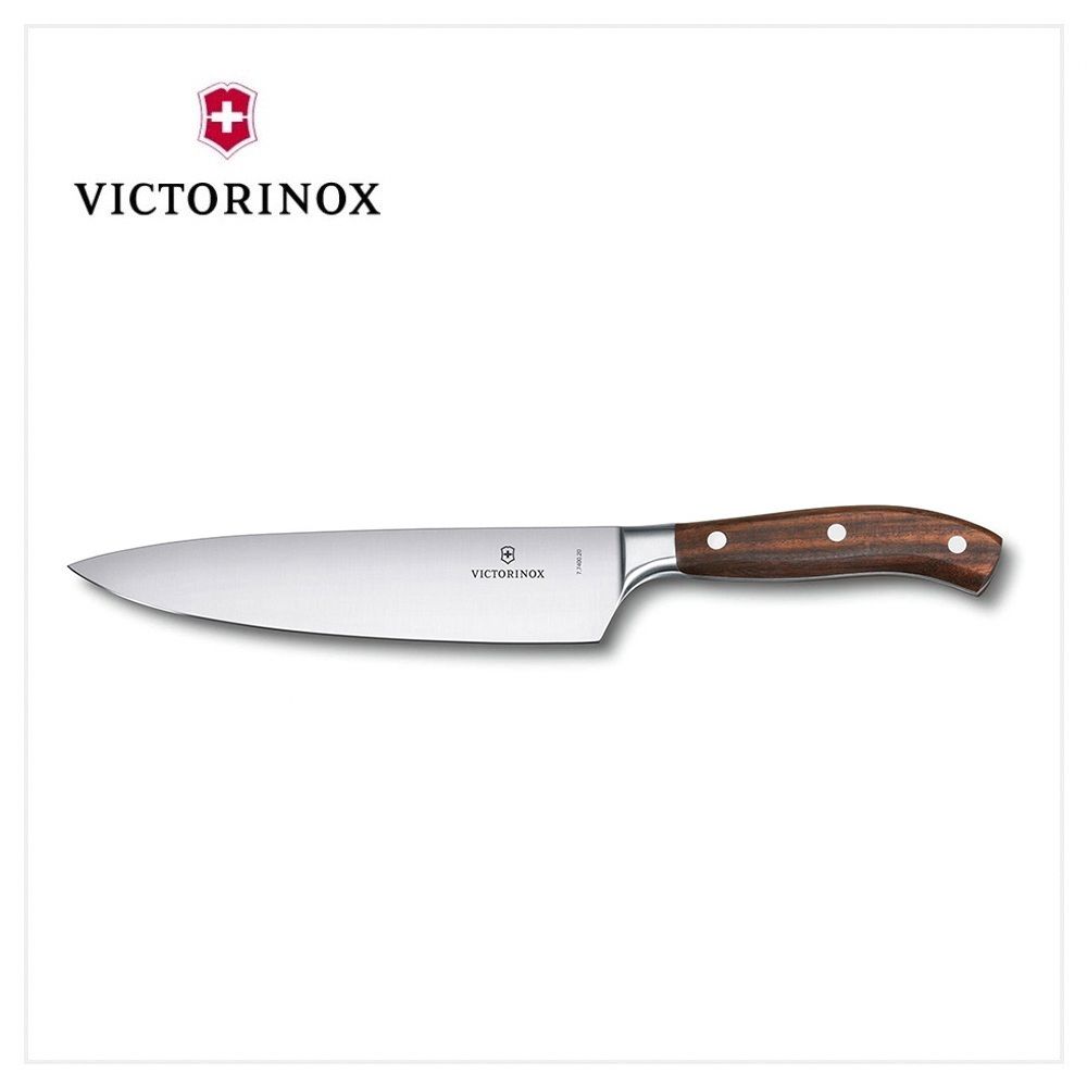 VICTORINOX 瑞士維氏 鍛造主廚刀/楓木/20CM 7.7400.20G