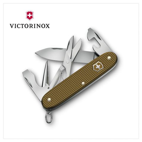 VICTORINOX 維氏 瑞士刀 鋁合金 9用 93mm 限量版軍綠色 0.8231.L24