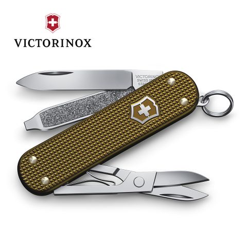 VICTORINOX 維氏 5用2024年ALOX瑞士刀(58mm)-Terra Brown (0.6221-L24)