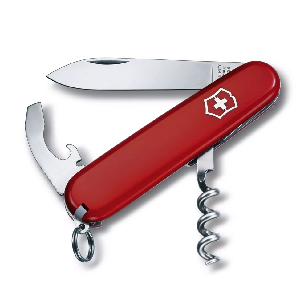 VICTORINOX 維氏 Waiter品酒師9用瑞士刀 - 紅 (0.3303)