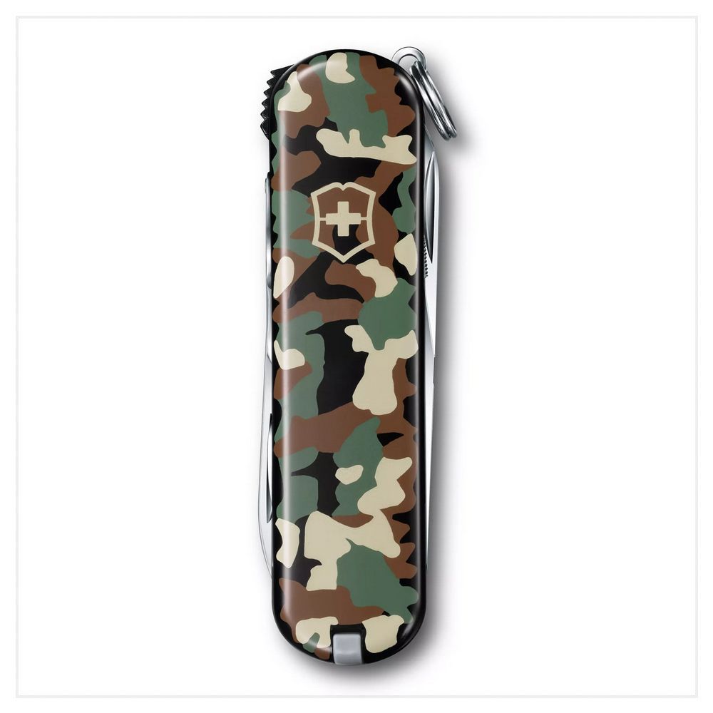 VICTORINOX 維氏 瑞士刀 NailClip 580 8用 65mm 迷彩 0.6463.94