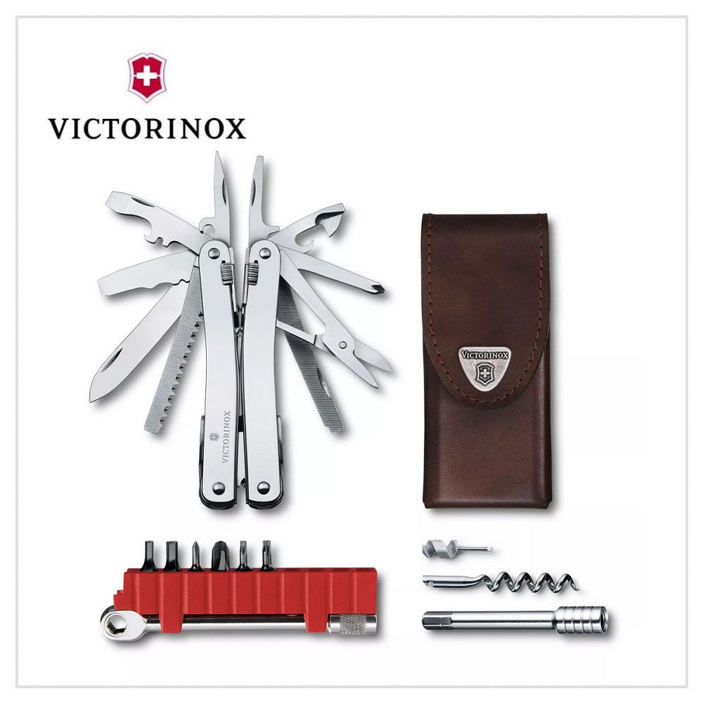 VICTORINOX 維氏 Swiss Tool Spirit X Plus Ratchet 工具鉗 36用 3.0236.L