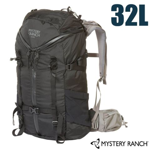 【Mystery Ranch】神秘農場 SCREE 32 日用背包32L(S)水袋背包.雙肩後背包/3-ZIP三向拉鍊/61202 黑