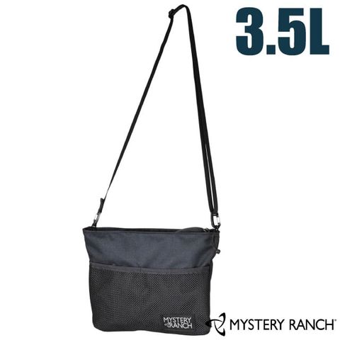 Mystery Ranch 神秘農場 STREET MARKET 日用肩背包3.5L.斜背隨身包.側背包.護照零錢證件包/多個口袋.耐磨布料/61313 黑