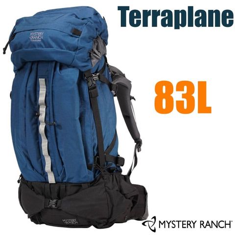 Mystery Ranch 神秘農場 Terraplane 專業登山健行背包83L.重裝背包.雙肩後背包/超大容量.多天數行程適用/61209 德爾瑪藍