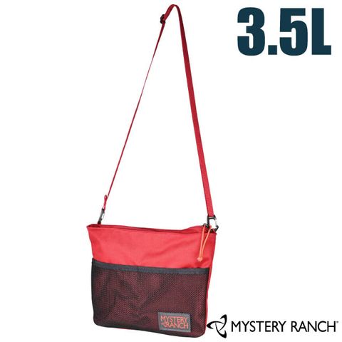 Mystery Ranch 神秘農場 STREET MARKET 日用肩背包3.5L.斜背隨身包.側背包.護照零錢證件包/多個口袋.耐磨布料/61313 石榴紅