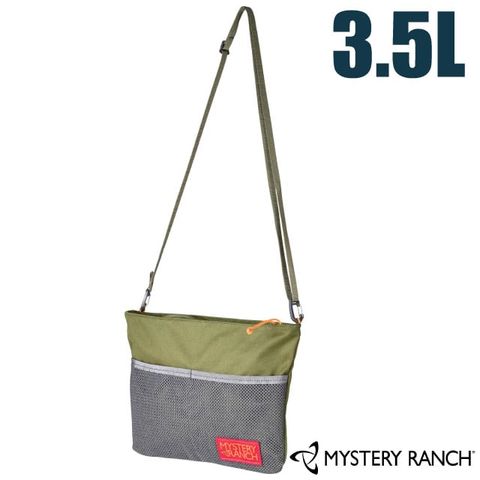 Mystery Ranch 神秘農場 STREET MARKET 日用肩背包3.5L.斜背隨身包.側背包.護照零錢證件包/多個口袋.耐磨布料/61313 森林綠