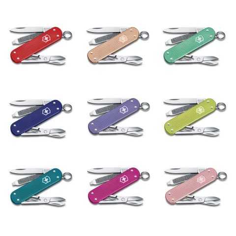 VICTORINOX 瑞士維氏 Classic Colors 系列 經典鋁合金5用瑞士刀（10款）