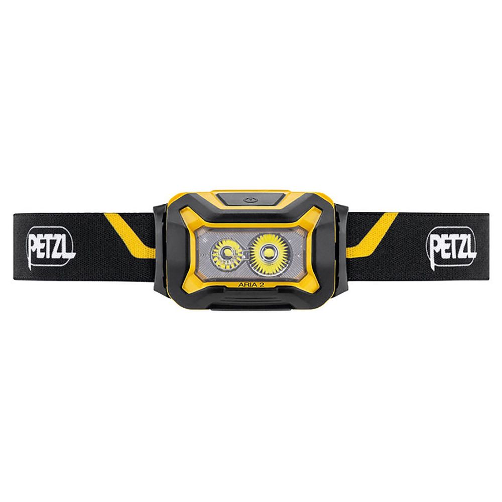 PETZL  ARIA 2 HEADLAMP 特殊專業頭燈 450流明 黑黃 E070AA