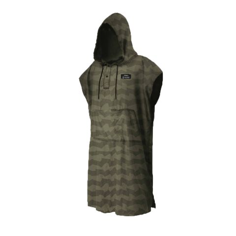 Matador 鬥牛士 x Volcom  Packable Beach Poncho 便攜速乾毛巾衣 - 虎斑綠