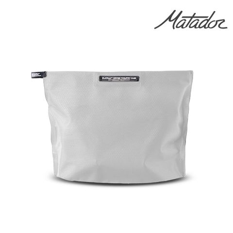 Matador 鬥牛士 FlatPak Zipper Toiletry Case 便攜防水拉鍊旅行收納袋 - 灰白色