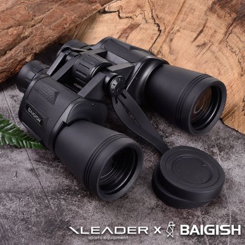 LEADER 【 X】BAIGISH 20x50 微光夜視防潑水高倍雙筒軍規望遠鏡