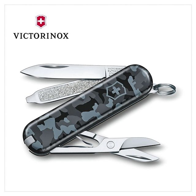 VICTORINOX 維氏 瑞士刀 58mm/7用/ 海軍迷彩 0.6223.942