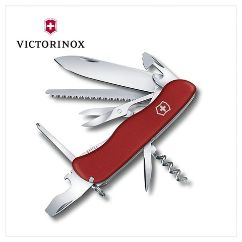 VICTORINOX 維氏 瑞士刀 111mm/14用/紅 0.8513