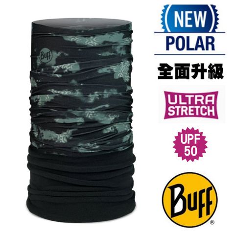 BUFF 超彈性 Polar保暖魔術頭巾 Plus(上層吸溼排汗+抗菌除臭+下層保暖恆溫)132563-866 麝香迷彩