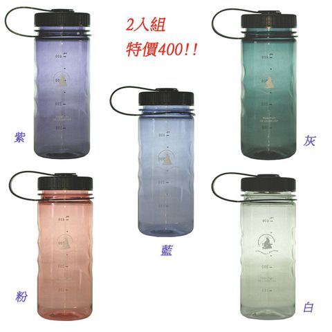 Outdoor Active OA山貓水壺-隨手瓶 400CC.超值2入組! _W-400