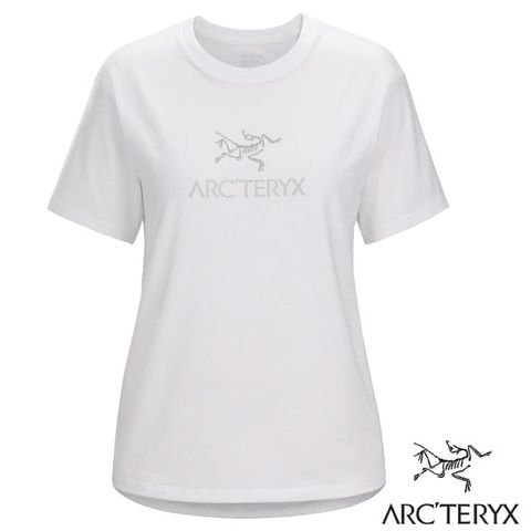 Arcteryx 始祖鳥 女款 ArcWord 輕量吸濕透氣短袖圓領衫.T恤.休閒衫_X000005453-29611 白