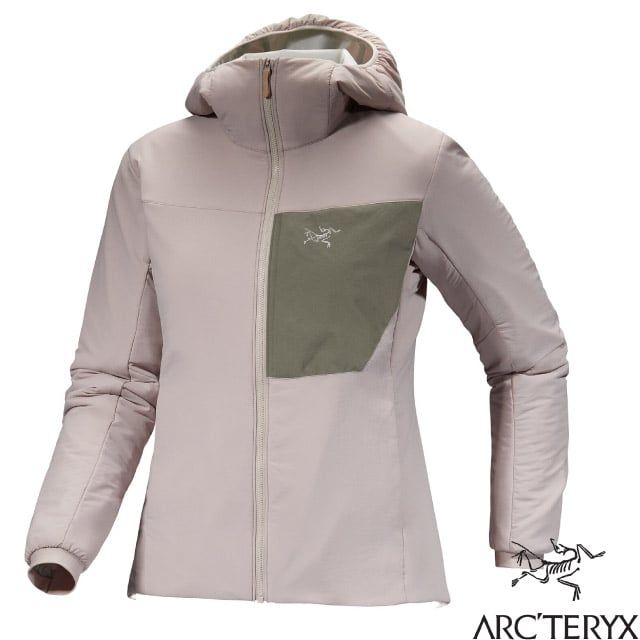 Arcteryx 始祖鳥 女 Proton LT 超輕保暖透氣抗水耐磨連帽外套(320g) X000006560-30105 暖石灰