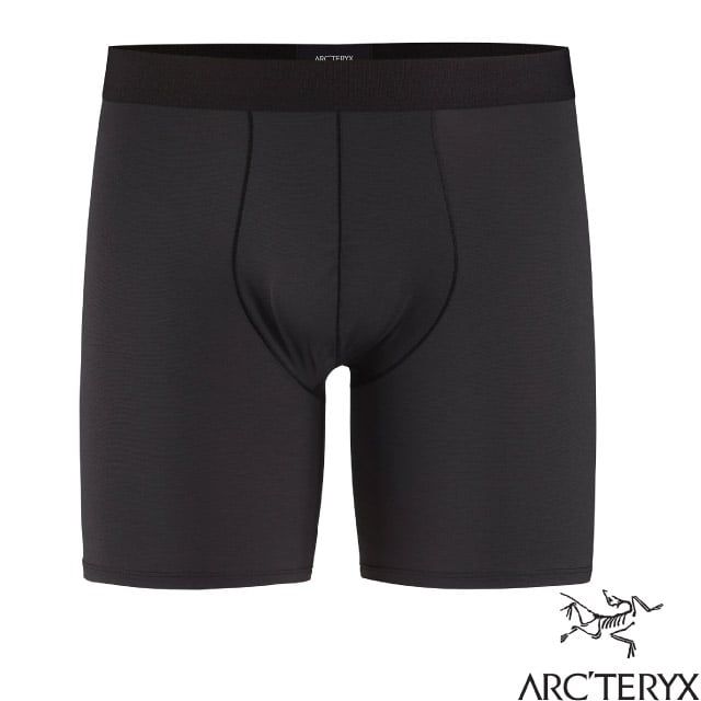 Arcteryx 始祖鳥 男 Motus SL輕量彈性透氣四角內褲/吸濕排汗.柔軟快乾.舒適貼身_X000004905-26839 黑