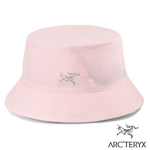 【ARCTERYX 始祖鳥】Aerios Bucket Hat 防曬透氣漁夫帽.遮陽帽.可折疊圓盤帽.休閒運動帽.適登山健行旅遊_X000007767 野玫瑰粉