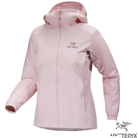 Arcteryx 始祖鳥 女 Atom 防潑保暖透氣化纖連帽外套.夾克/保暖纖維填充/X000006780-30090 野玫瑰粉