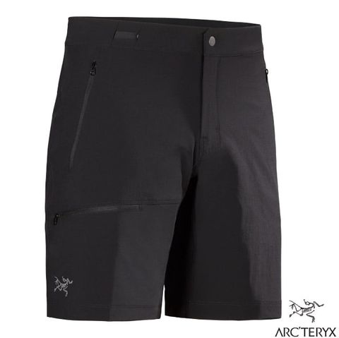 Arcteryx 始祖鳥 男 Gamma Lightweight 4D超輕彈性耐磨快乾軟殼短褲.登山健行褲.休閒運動褲_X000006955-30589 黑