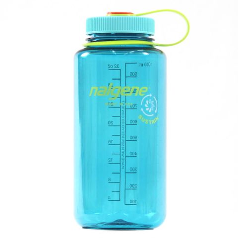 Nalgene Sustain 寬嘴水壼(1000cc)-蔚藍色