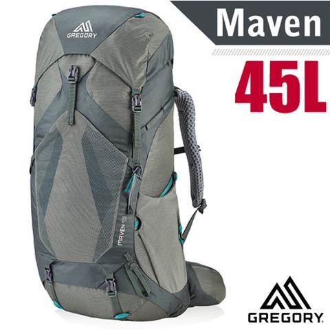 Gregory MAVEN 45 女款 專業健行登山背包(45L_附全罩式防雨罩+VersaFit 可調式懸架系統)自助旅行/126837 氦灰綠