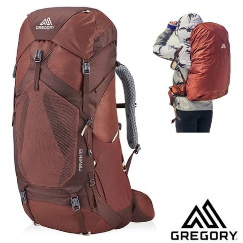 Gregory 【美國 】MAVEN 45 女款 專業健行登山背包(45L)_126837 紫檀紅