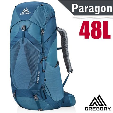 【美國 GREGORY】新款 Paragon 48 專業健行登山背包_126843 葛雷夫藍