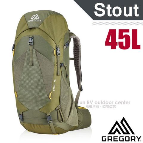 【美國 GREGORY】STOUT 45 專業健行登山背包_126872 茴香綠