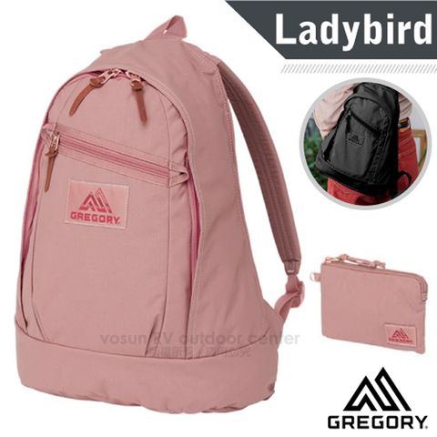 Gregory 【美國 】LADYBIRD BACKPACK 14L 多口袋後背包+手挽袋_131371 玫瑰粉