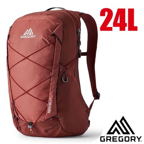 Gregory 新款 INERTIA 24L 多功能健行登山背包_141339 磚石紅