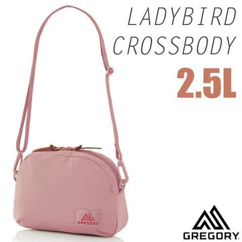 【美國 GREGORY】LADYBIRD CROSSBODY 多用途休閒時尚肩背包2.5L_140954 玫瑰粉