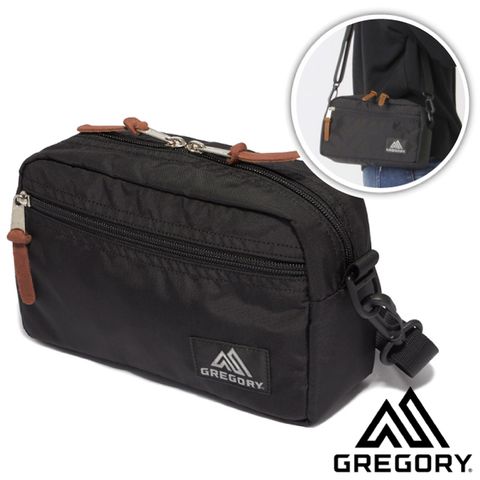 Gregory 【美國 】PAD SHOULDER POUCH 2.5L 可調式側背包(M).郵差包.公事包_65380 黑